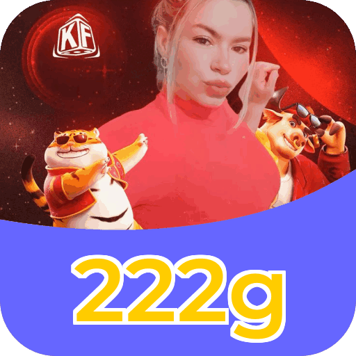 Interface do aplicativo 222g mostrando jogos disponíveis no iOS e Android